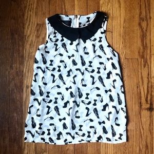 Kardashian Kollection Tops - Kardashian Peter Pan Collar Blouse Kardashian Kollection Tops - Kardashian Peter Pan Collar Blouse
